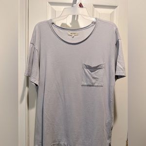 MADEWELL Softfade Cotton Oversized Pocket Tee